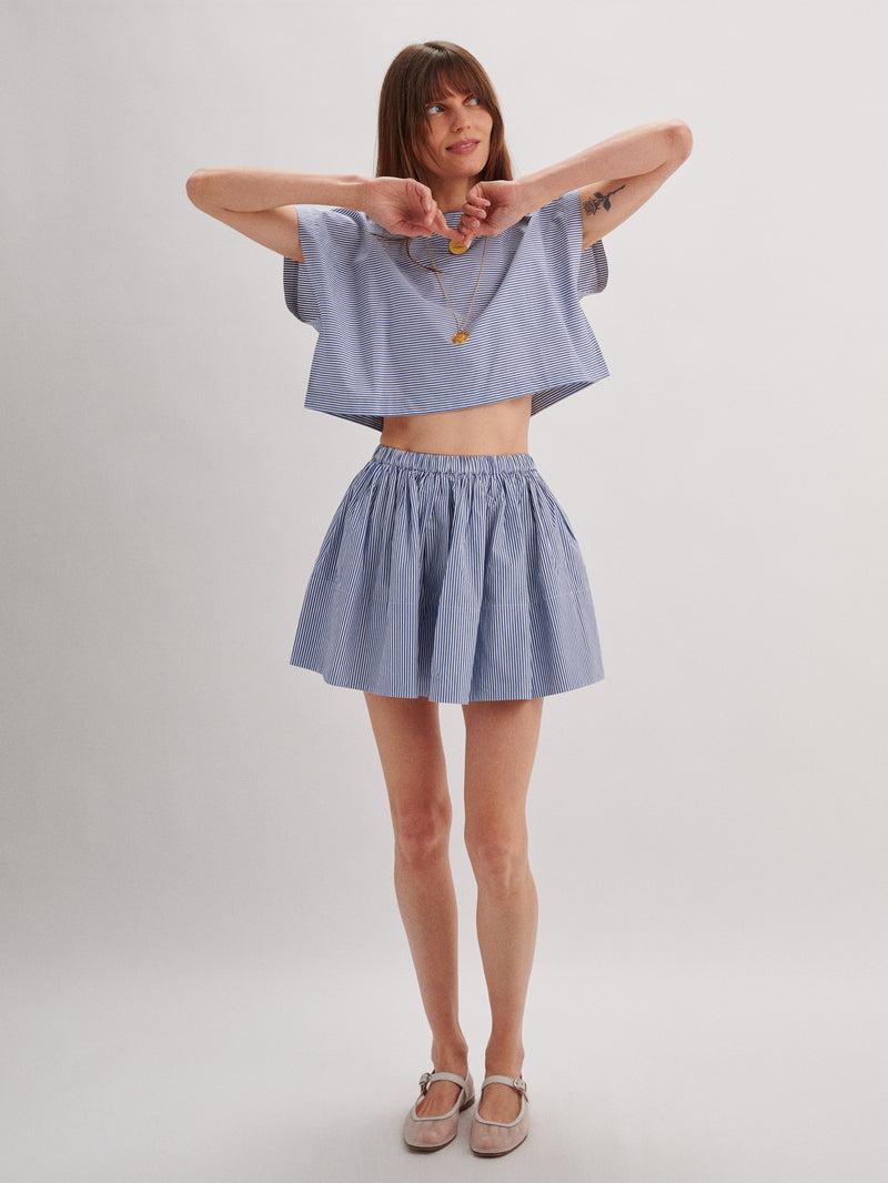 Suzie Kondi Kori Top In Cotton Poplin