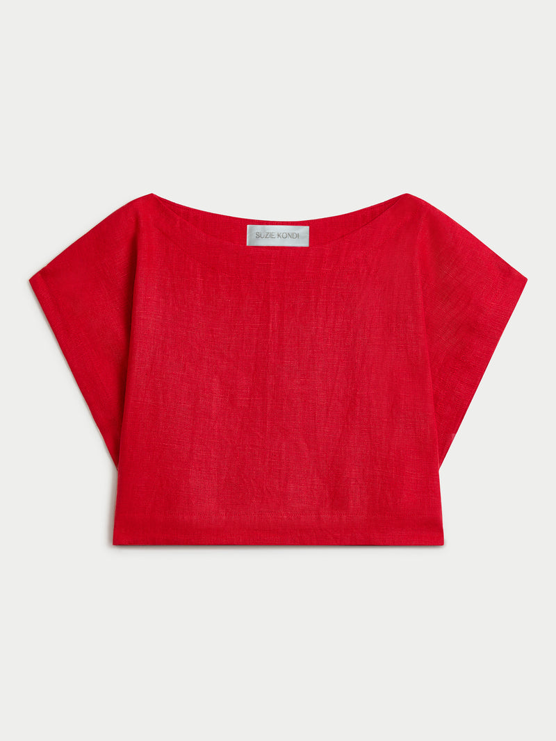 suzie kondi Kori Top in Linen