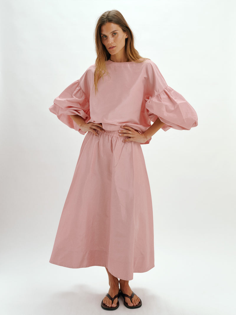 Suzie Kondi Koula Skirt In Silk Taffeta