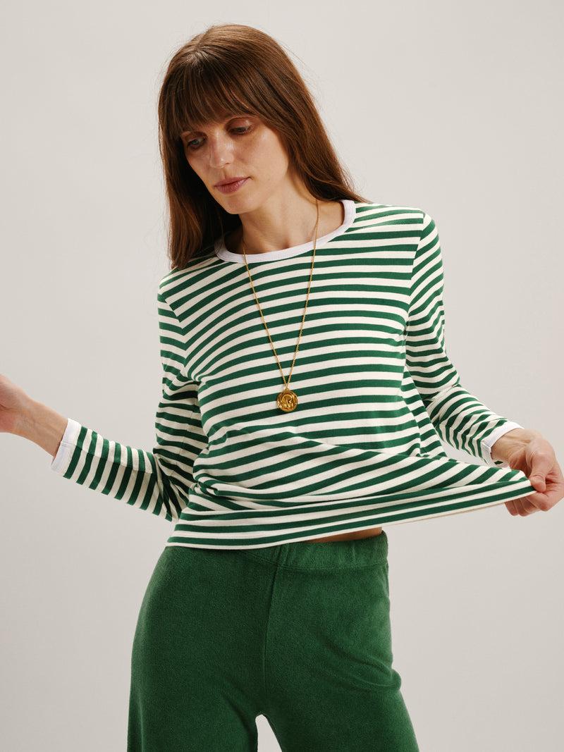 Suzie Kondi Leros Long Sleeve In Cotton Jersey