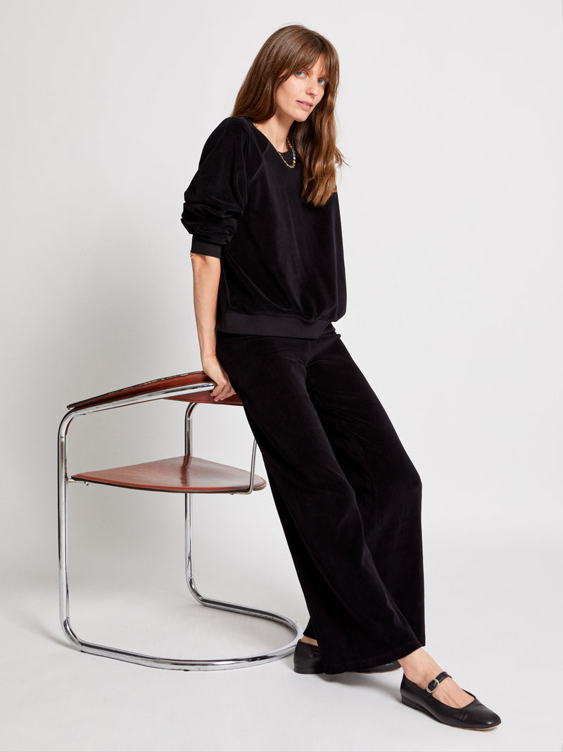 Suzie Kondi Lito Pants In Velour