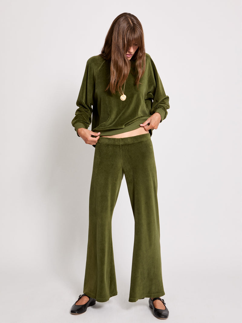 Suzie Kondi Lito Pants In Velour