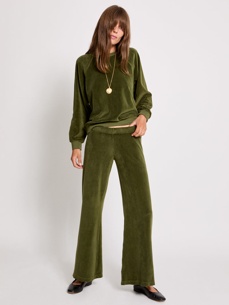 Suzie Kondi Lito Pants In Velour