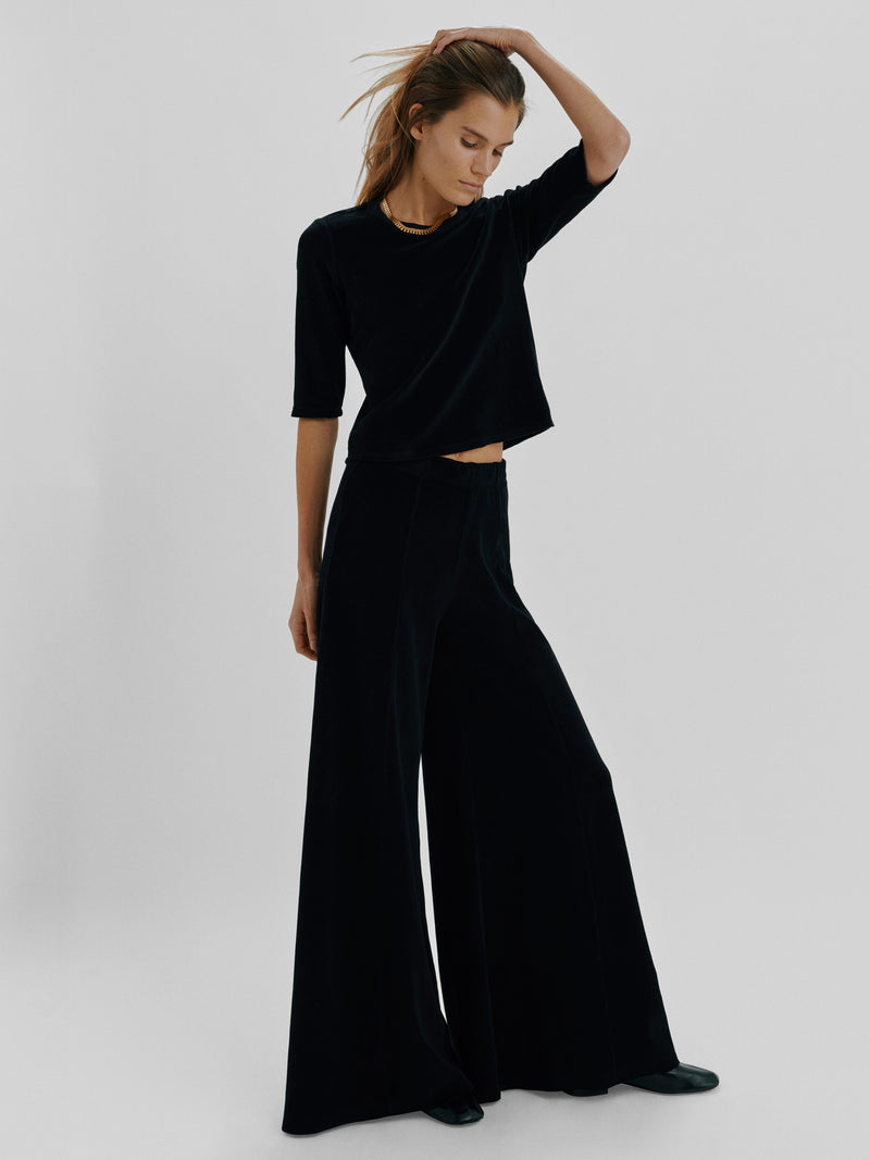 Suzie Kondi Megalo Pants In Velour