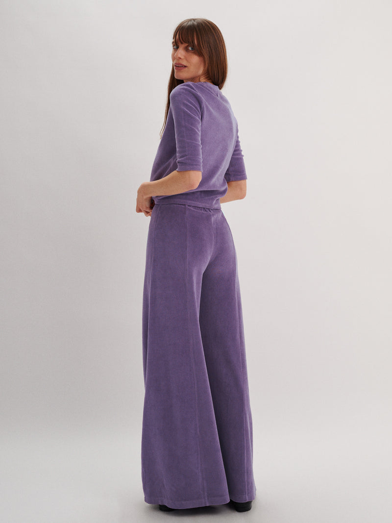 Suzie Kondi Megalo Pants In Velour