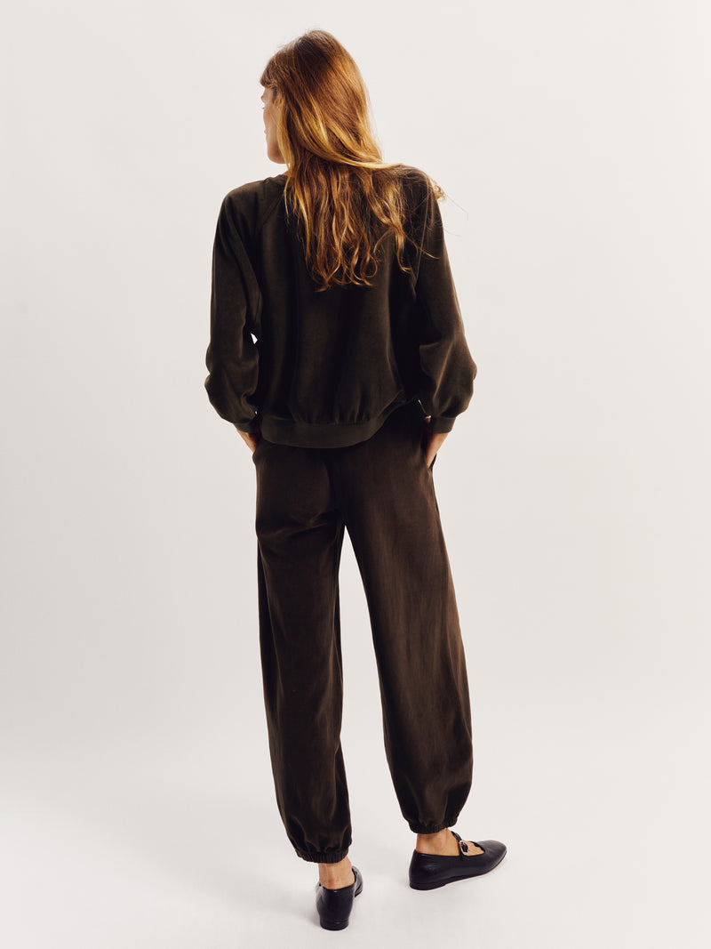 Suzie Kondi Paxos Pants In Velour