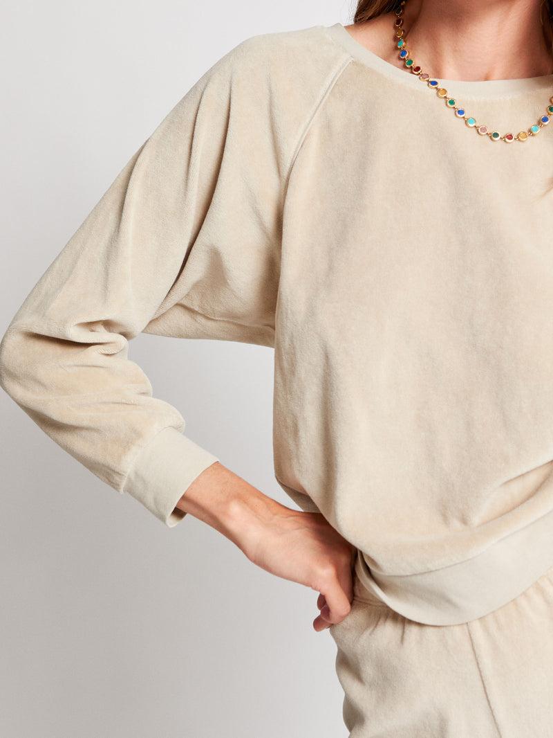 Suzie Kondi Saba Top In Velour