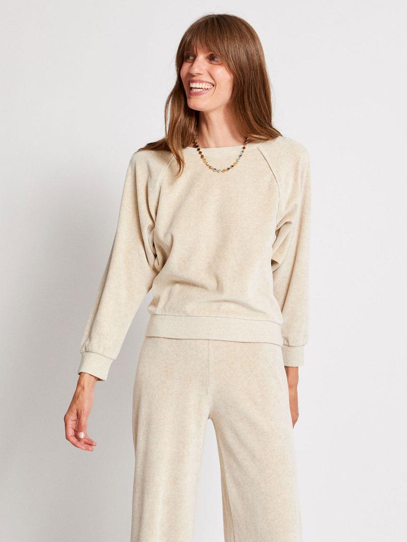 Suzie Kondi Saba Top In Velour