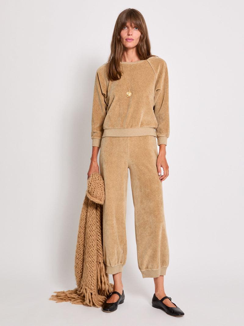 Suzie Kondi Saba Top In Velour