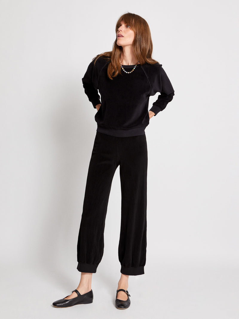 Suzie Kondi Saba Top In Velour