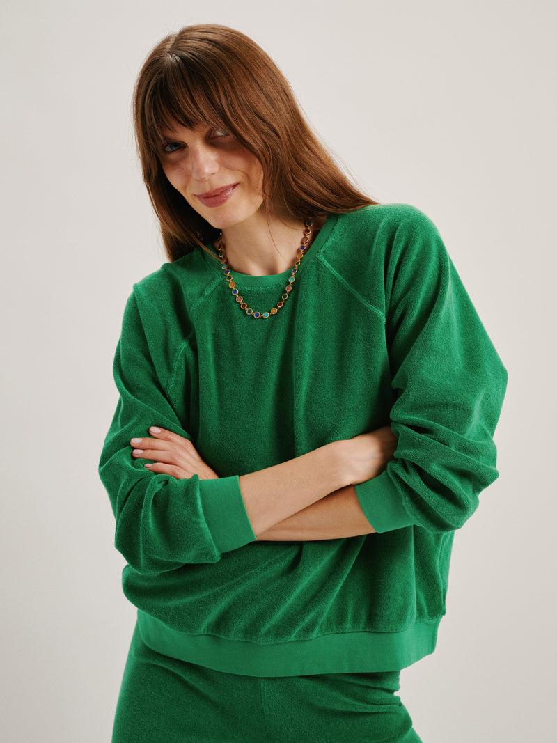 Suzie Kondi Samos Sweatshirt In Terry
