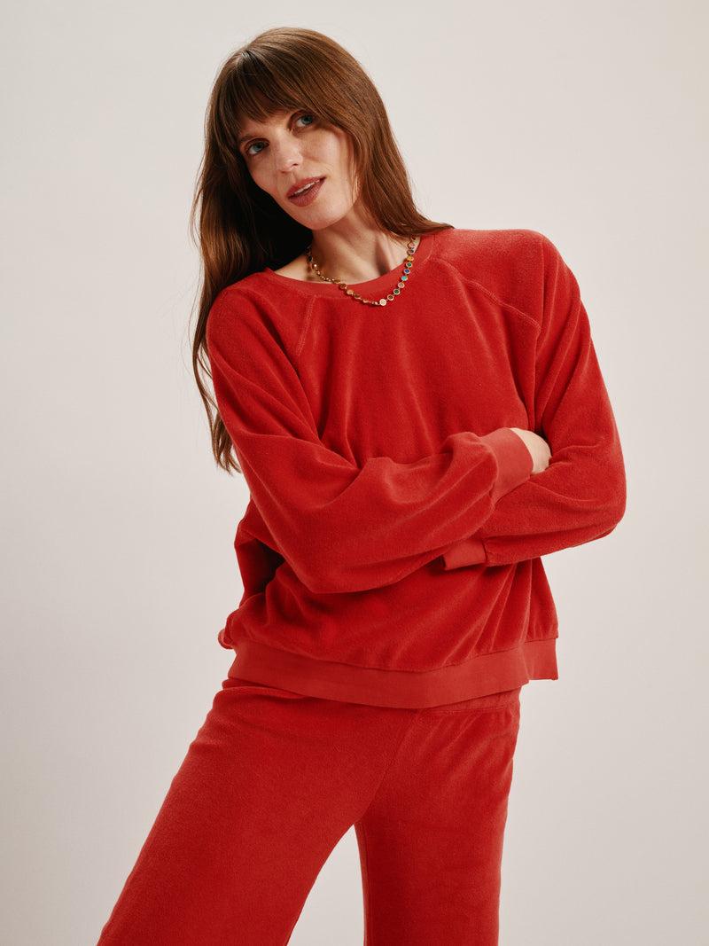 Suzie Kondi Samos Sweatshirt In Terry