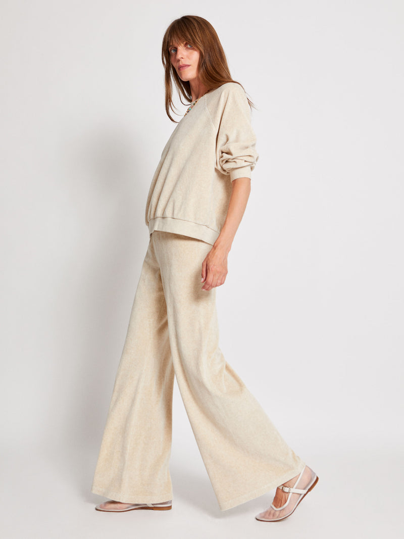 Suzie Kondi Samos Sweatshirt In Velour