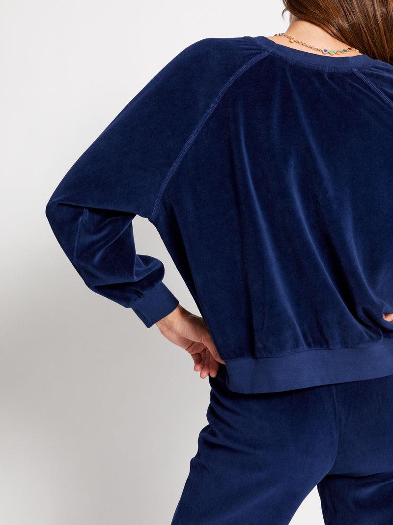 Suzie Kondi Samos Sweatshirt In Velour