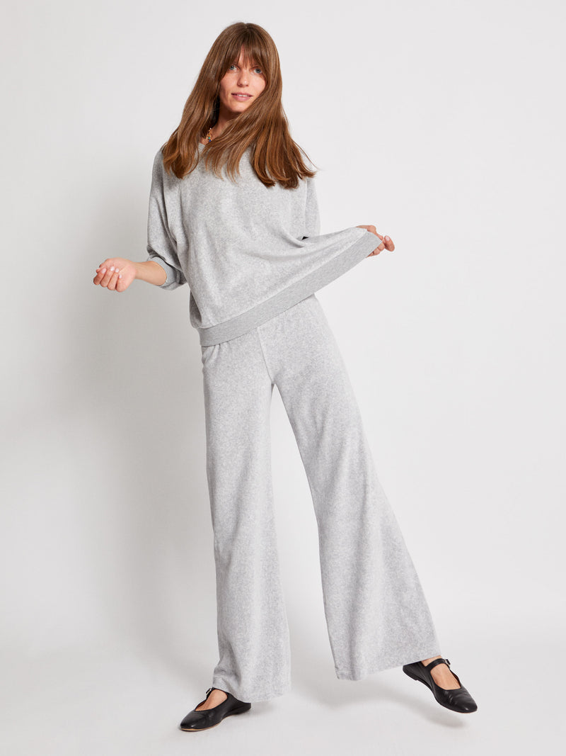 Suzie Kondi Samos Sweatshirt In Velour