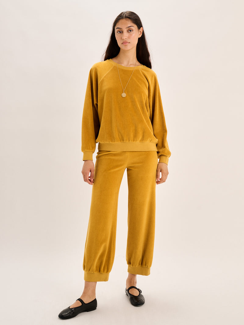 Suzie Kondi Samos Sweatshirt In Velour