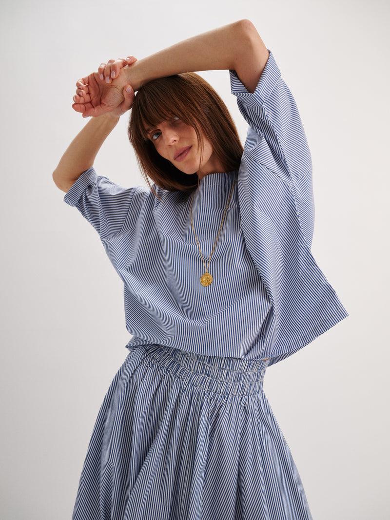 Suzie Kondi Saria Top In Cotton Poplin