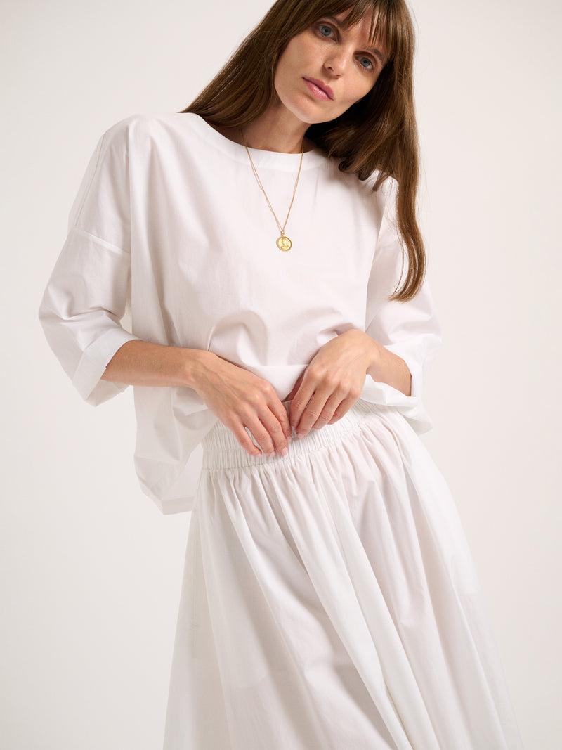 Suzie Kondi Saria Top In Cotton Poplin