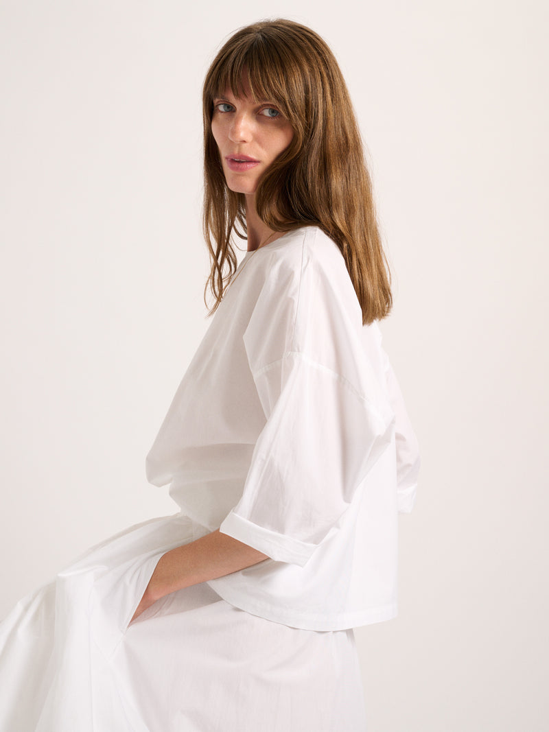 Suzie Kondi Saria Top In Cotton Poplin