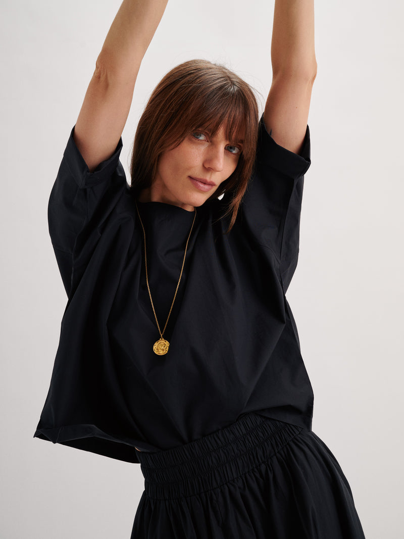 Suzie Kondi Saria Top In Cotton Poplin