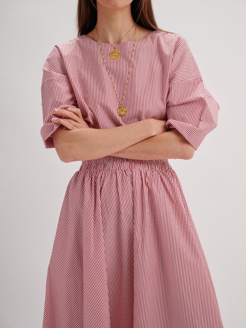 Suzie Kondi Saria Top In Cotton Poplin