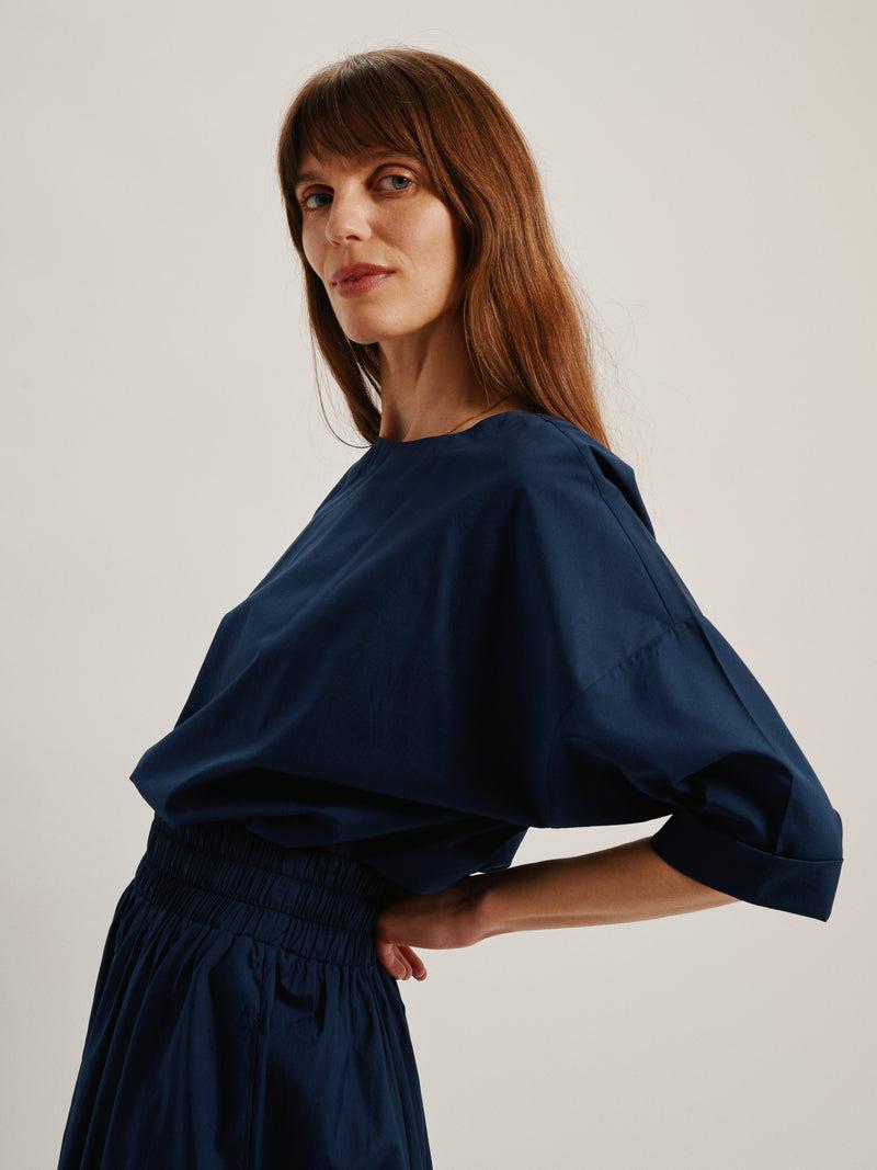 Suzie Kondi Saria Top In Cotton Poplin