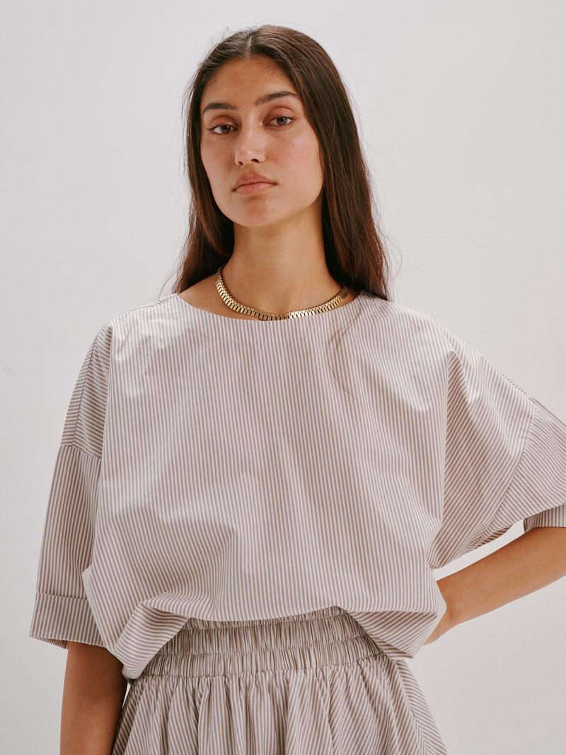 Suzie Kondi Saria Top In Cotton Poplin