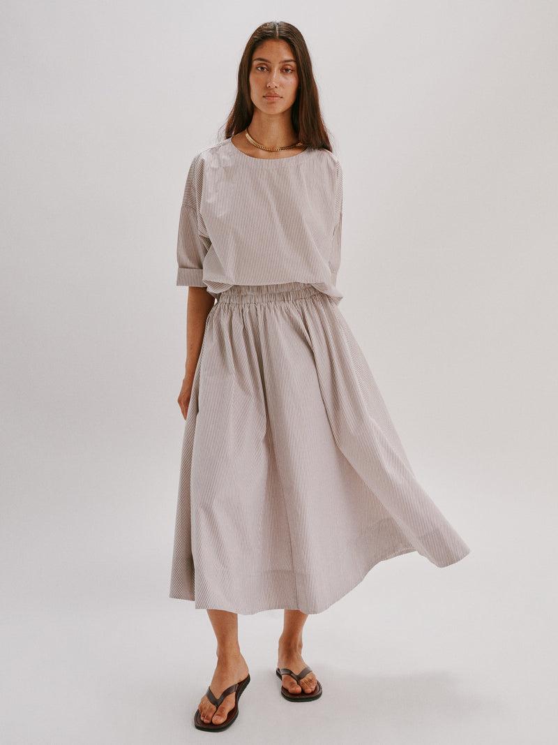 Suzie Kondi Saria Top In Cotton Poplin