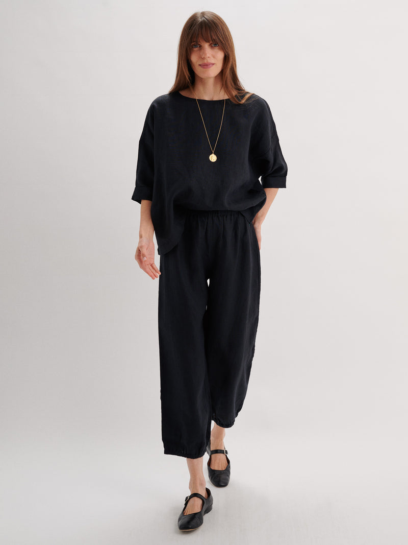 Suzie Kondi Saria Top In Linen