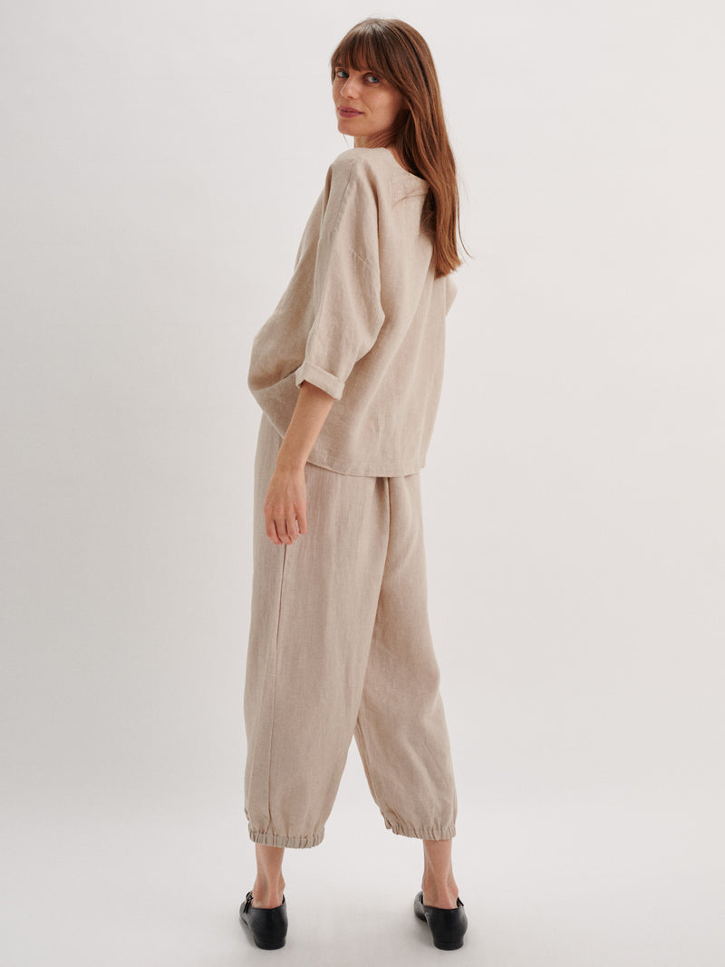 Suzie Kondi Saria Top In Linen