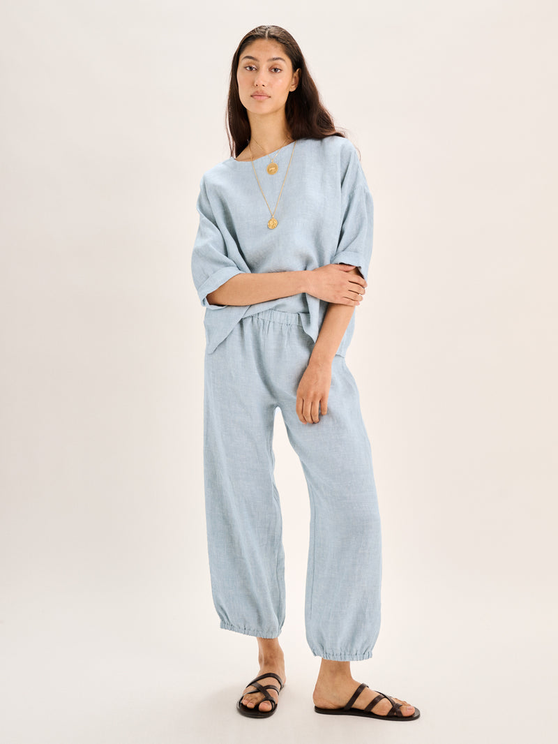 Suzie Kondi Saria Top In Linen