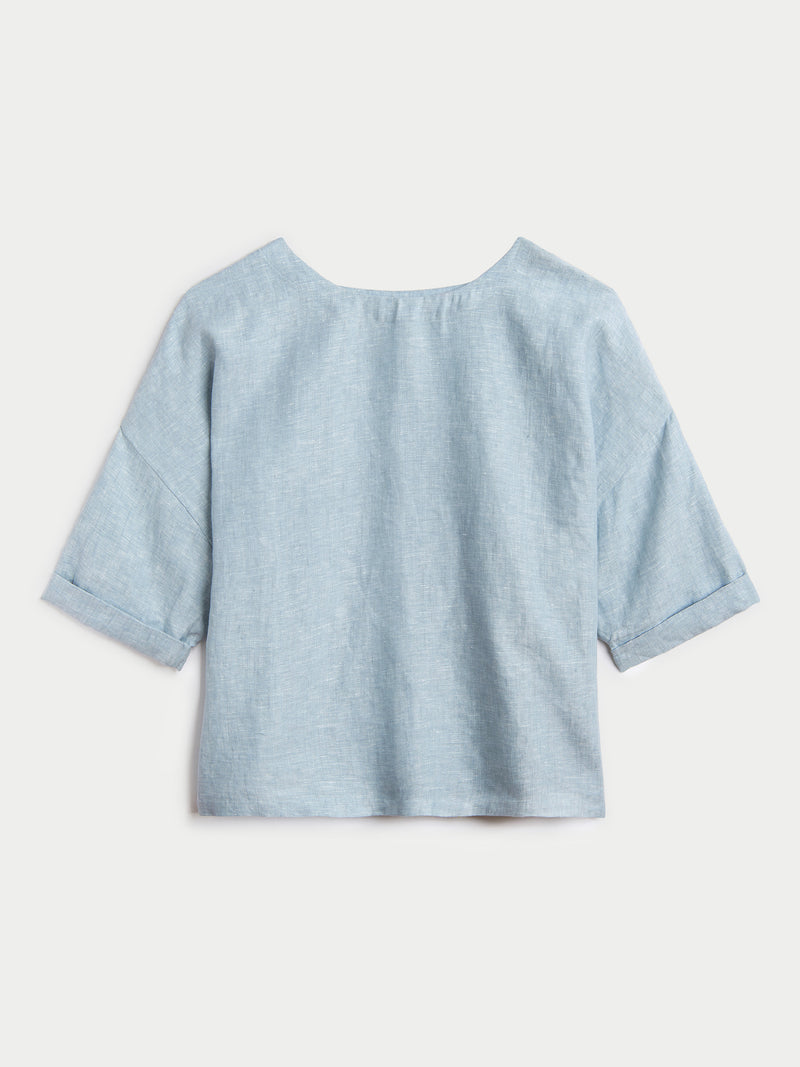 suzie kondi Saria Top in Linen