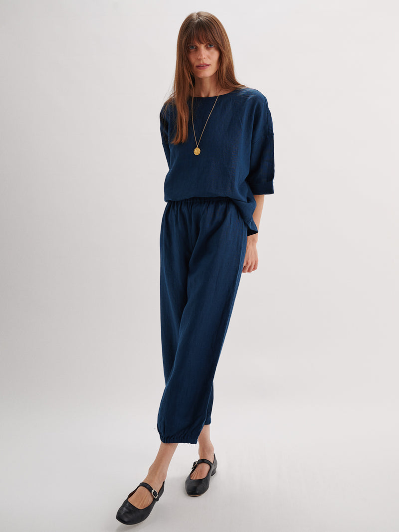 Suzie Kondi Saria Top In Linen