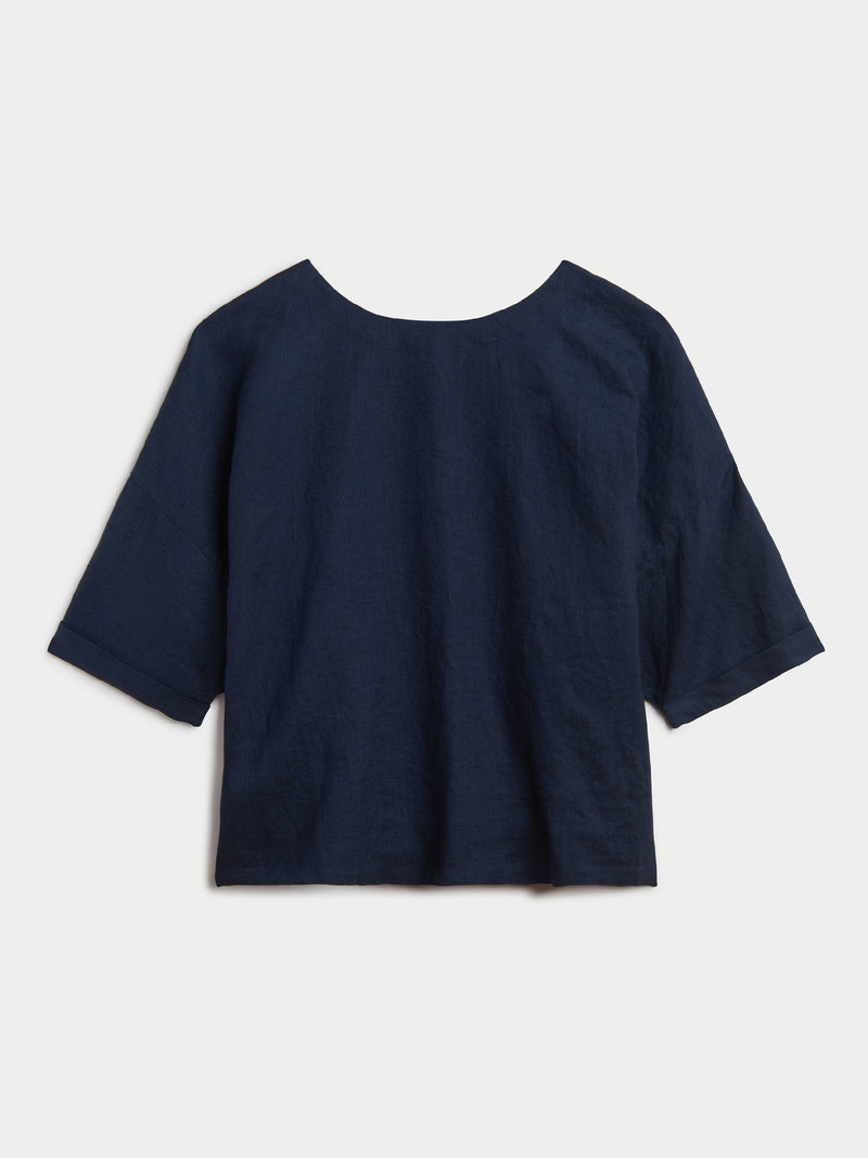 suzie kondi Saria Top in Linen