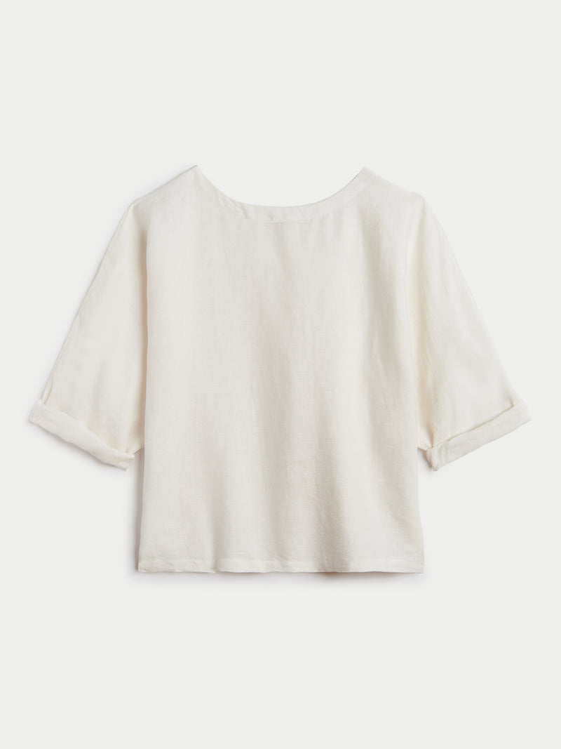 suzie kondi Saria Top in Linen