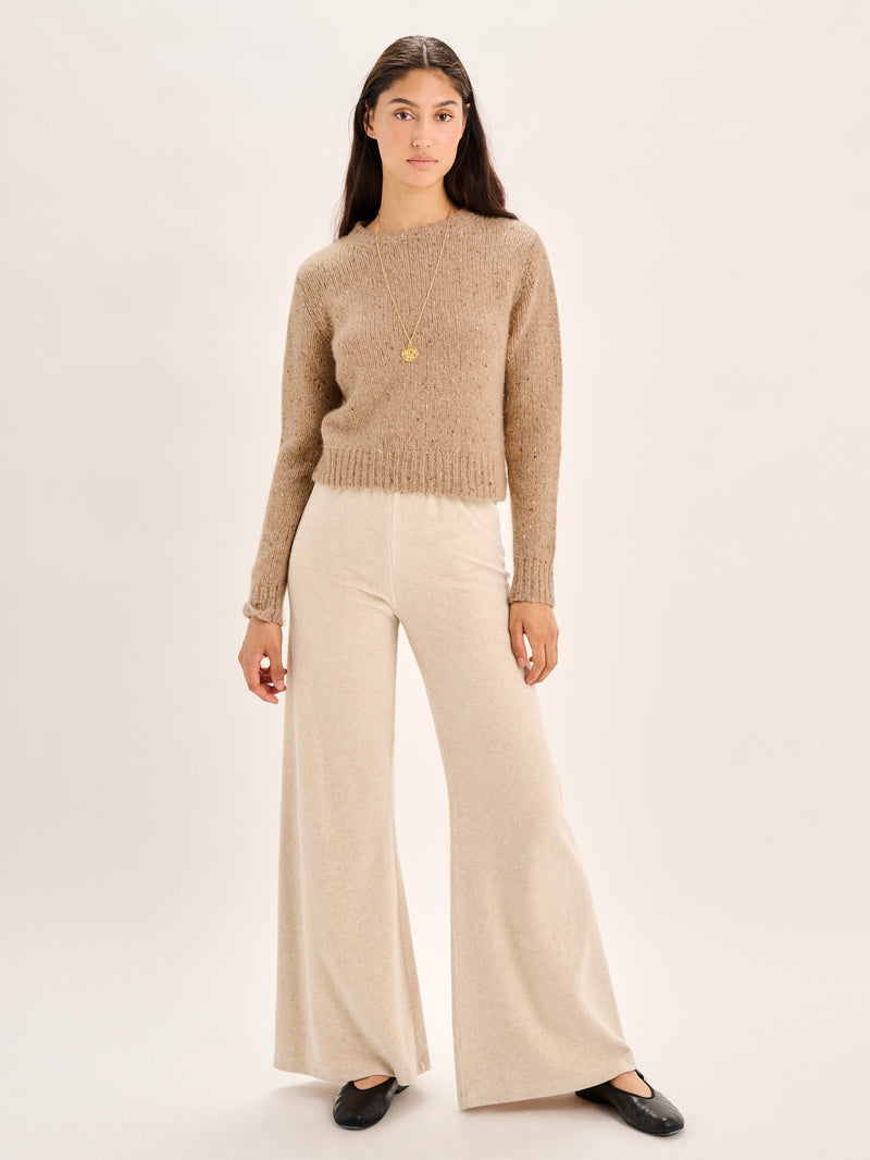 Suzie Kondi Selini Sweater In Luxtweed Cashmere