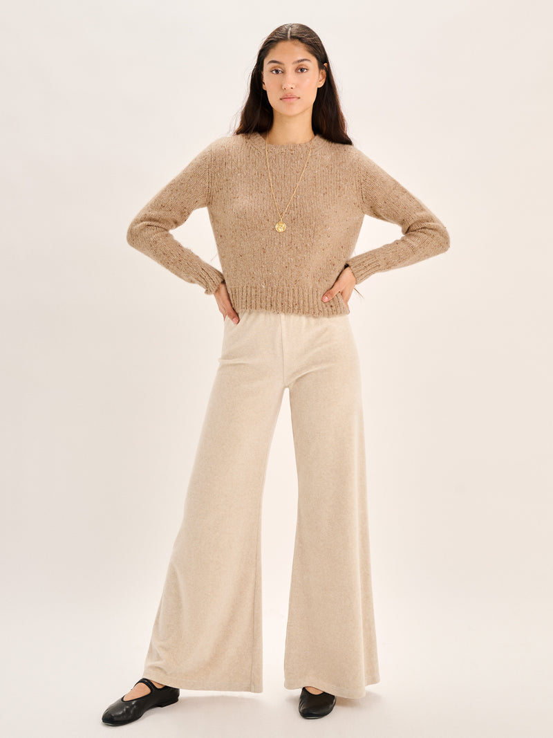 Suzie Kondi Selini Sweater In Luxtweed Cashmere