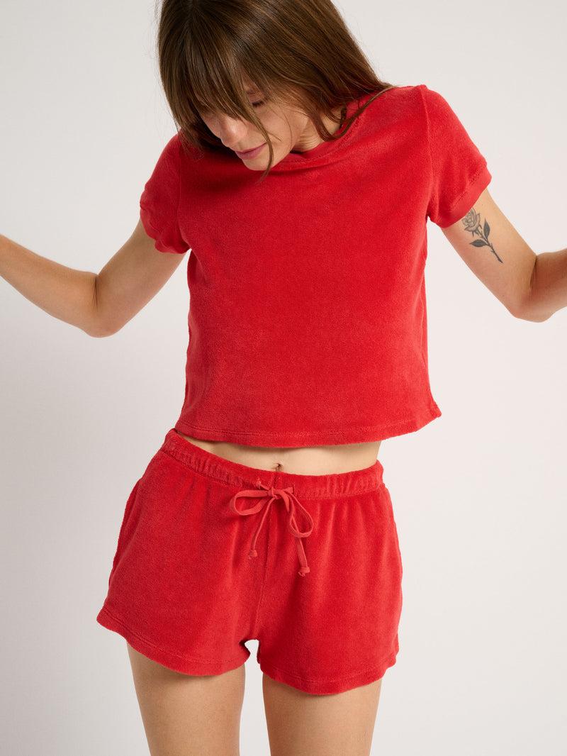 Suzie Kondi Shallis Shorts In Terry