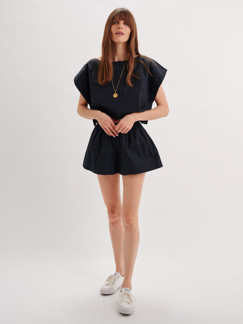 Suzie Kondi Shkip Shorts In Cotton Poplin