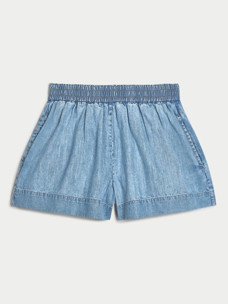 suzie kondi Shkip Shorts in Denim