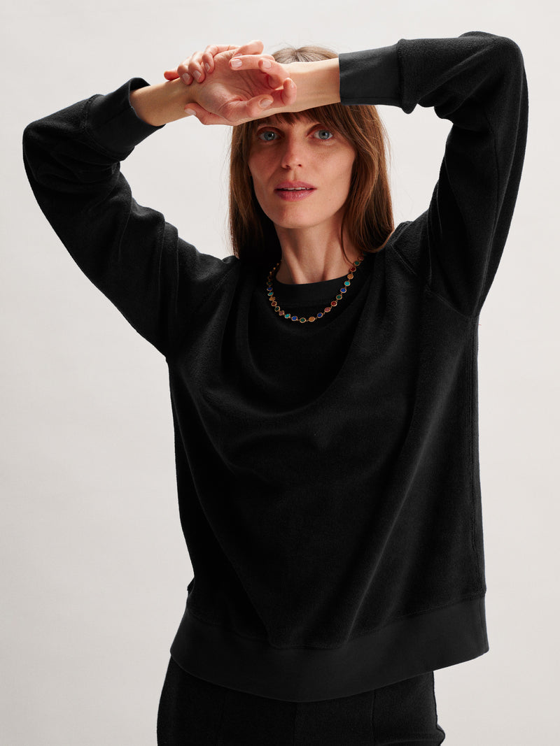 Suzie Kondi Sifnos Sweatshirt In Terry