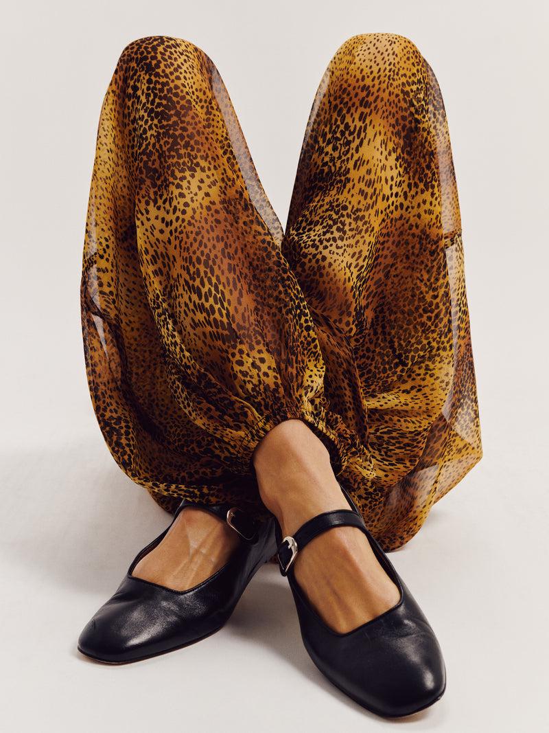 Suzie Kondi Sofia Pants In Silk Chiffon