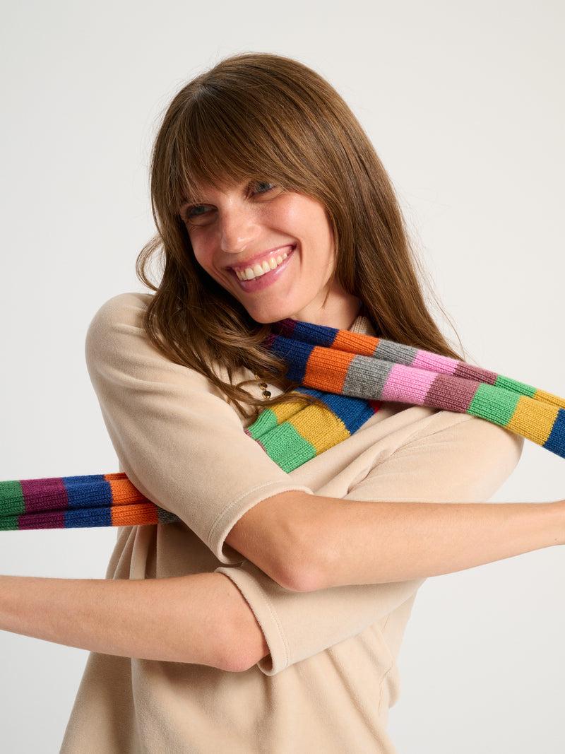 Suzie Kondi Stari Scarf In Cashmere