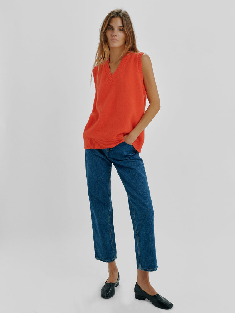 Suzie Kondi Stevie Vest In Cashmere