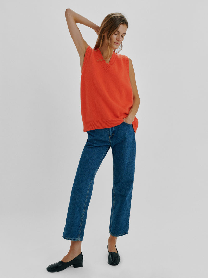 Suzie Kondi Stevie Vest In Cashmere