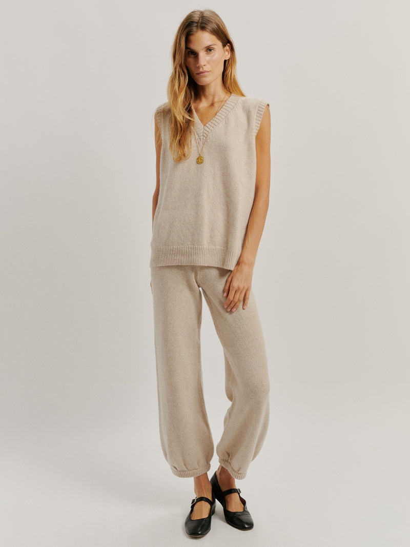 Suzie Kondi Stevie Vest In Cashmere