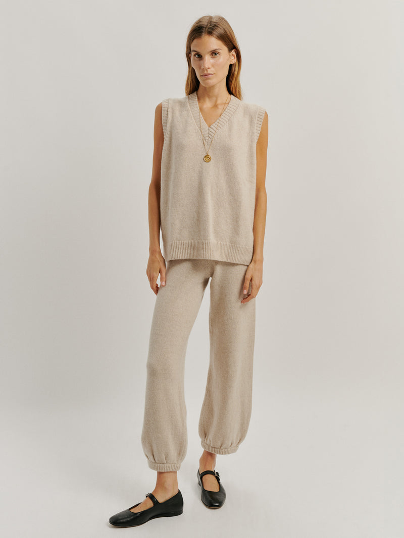 Suzie Kondi Stevie Vest In Cashmere