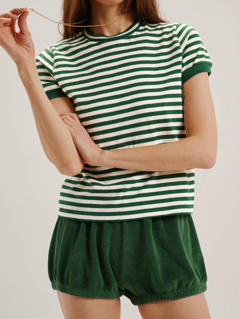 suzie Kondi Symi Tee In Cotton Jersey