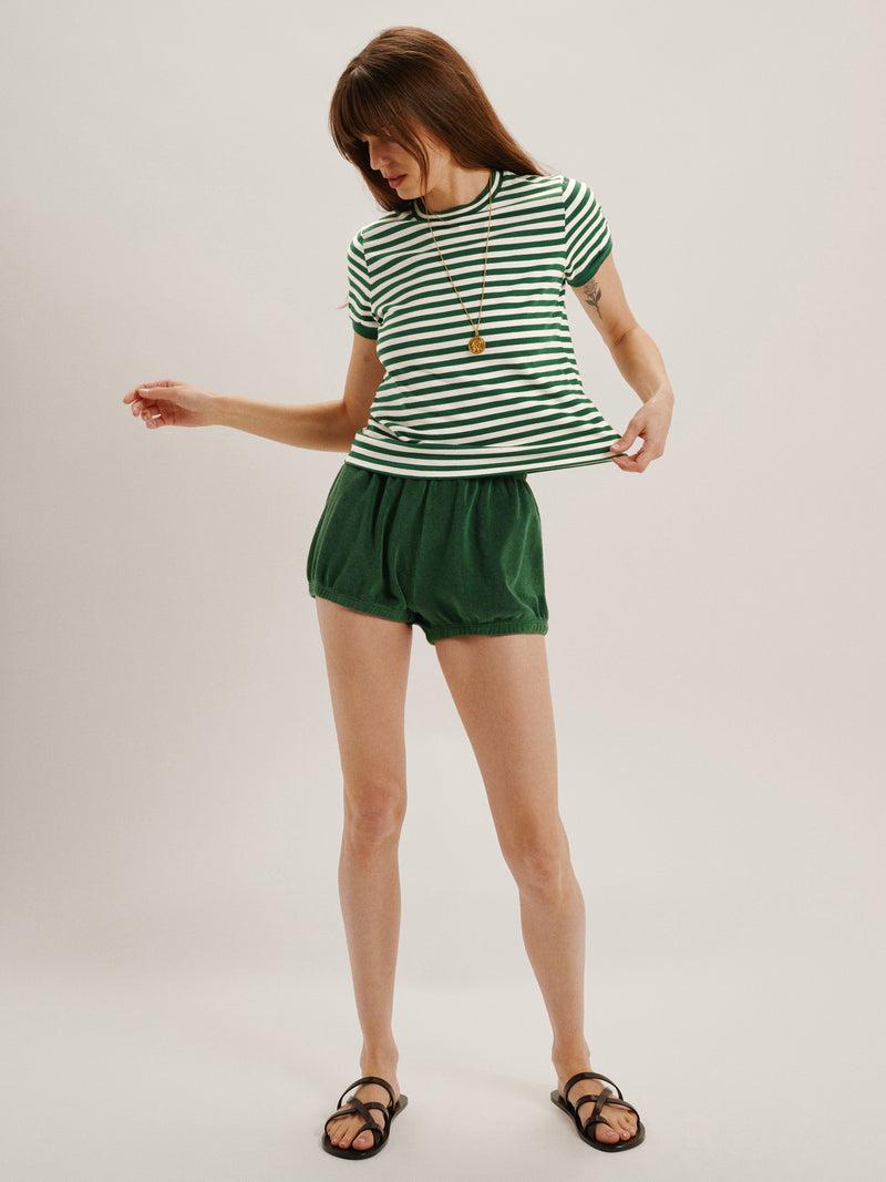 suzie Kondi Symi Tee In Cotton Jersey