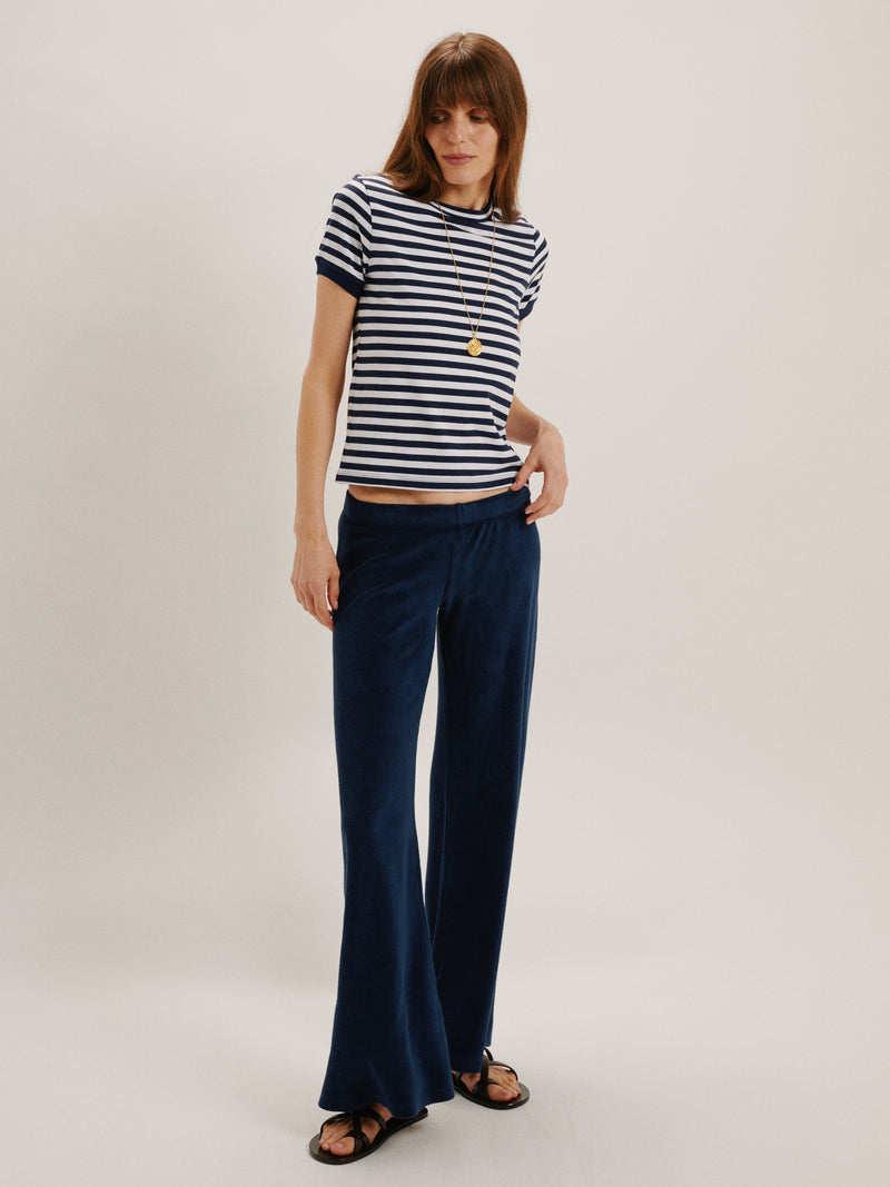 Suzie Kondi Symi Tee In Cotton Jersey